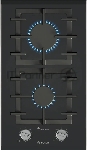Газовая варочная поверхность Bosch PRB3A6I40L, 2 конфорки, стеклокерамика, 4750 Вт