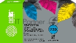 Картридж струйный Cactus CS-P2V71A №730 черный матовый (300мл) для HP Designjet T1600/1700/2600
