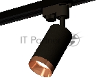 Светильник Ambrella light XT6323065 SBK/PPG черный песок/золото розовое полированное MR16 GU5.3 (A2521, C6323, N6135)