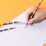 Карандаши цв. Deli EC141 Colorwow 3мм кругл. туба (28шт) 28 карандашей, вид 2