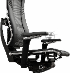 Кресло руководителя Метта Yoga 4DT B2-15D - YM93+Infinity+carbon черный сетка/кожа с подголов. крестов. алюминий хром (комплект 1 шт), вид 19