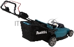 Газонокосилка аккумуляторная Makita DLM538Z, 18 В, 0 Ач, вид 25