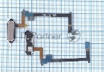 Кнопка HOME в сборе с механизмом и шлейфом для Samsung Galaxy Note 4 N910, золотая