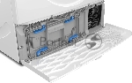 Сушильная машина Bosch Serie 6 WQK25200ME, с тепловым насосом, макс.загрузка - 10 кг, Класс энергоэфф-ти: A++, LED-дисплей с текстовой информацией. 15 автопрограмм сушки,Easy Clean with A++,габариты: 842x598x613 mm, белый, вид 18