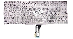 Клавиатура для ноутбука MacBook A1370 2011+ черная с подсветкой, плоский ENTER