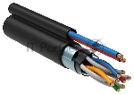 Кабель информационный ITK LC3-C5E04-379 кат.5е F/UTP общий экран 2X2X24AWG LDPE внешний 305м черный