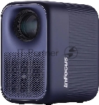 LED проектор InFocus IN3058SL Apex Master LCD, 500 lm, FullHD, (1.25:1), HDMI 2.1 (eARC), USB A, Bluetooth 5.0/BLE, wi-fi 2.4/5GHz, 2х3W, до 25 000ч., 2,07 кг