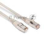 Патч-корд Hyperline PC-LPM-STP-RJ45-RJ45-C6-1M-LSZH-GY Патч-корд F/UTP, экранированный, Cat.6, LSZH, 1 м, серый