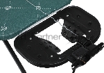 Гладильная доска Ника Haushalt P 120x40см рег.высот. черный/рисунок (HP1T/BE), вид 10