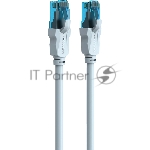 Патч-корд Vention прямой UTP cat.5е, RJ45 - 3 м. Серый VAP-A10-S300