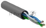 Кабель связи витая пара U/UTP кат. 5E 2 пары PVC 1м сер. GENERICA ITK BC1-C5E02-111-305-G