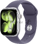 Умные часы Apple Watch Series 11 A3331, 1.77" OLED, Wi-Fi, Bluetooth, IPNX, серебристый, фиолетовый