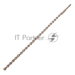 Бур по бетону Denzel двойная спираль, Cobalt W-tip, 16x600 мм, SDS PLUS