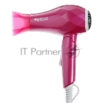 Фен Kelli KL-1124 розовый, 1800 Вт, компактный