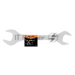 Ключ рожковый Sparta 24 х 27 мм, хромированный