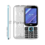 Мобильный телефон BQ 2820 Step XL+ белый/синий