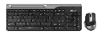Комплект клавиатура+мышь A4Tech FStyler FB2535C беспроводной, USB + Bluetooth, 2000 DPI, черный