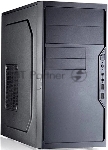 Корпус Foxline FL-733R-450W, Mini-Tower, чёрный, БП 450 Вт