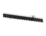 Трековый светильник GL2340 BK черный IP20 20W 3CCT 3000-6400K 48V 400*10*37
