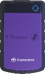 Внешний HDD 2.5" Transcend StoreJet 25H3, 4TB, USB 3.2 Gen 1 Type-A, 5400 rpm, фиолетовый, вид 8