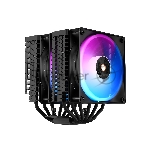 Кулер Ocypus Delta A62 BK ARGb черный 120мм алюминий+медь 2000rpm 29db 4-pin 260W 156мм