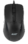 Мышь проводная Acer OMW136 черный, 1200 dpi, USB, кнопки - 3