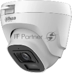 Камера видеонаблюдения Dahua DH-HAC-T5E20P-A-0360B, HD-CVI, 2 Мп, 3.6 мм, белая