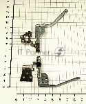 Петли для ноутбука Lenovo IdeaPad Y510, Y520, Y530, F51, F51A, V550