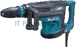 Отбойный молоток Makita HM1213C Молоток отб,SDS-max,1510Вт,25.5Дж,950-1900у\м,10.3кг,чем,АВТ,м\функц бок рукоятка,плавный пуск