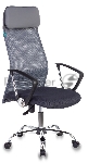 Кресло Бюрократ KB-6N/SL/DG/TW-12 TW-04 TW-12 серый, сетка