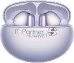 Наушники TWS Huawei FreeBuds 6i (Orca-T100) фиолетовый, внутриканальные, Bluetooth, активное шумоподавление, до 8 ч