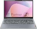 Ноутбук Lenovo IdeaPad Slim 3 15AMN8 серый Ryzen 5 7520U 16Gb SSD 512Gb AMD Radeon 610M 15.6" IPS FHD (1920x1080) без ОС WiFi BT Cam