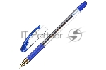Ручка шариковая Deli Arris Golden CQ40-BL прозрачный, d=0.7мм, синие чернила