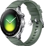 Умные часы Xiaomi Xiaomi Watch 5, 1.54" AMOLED, 5G, USB Type-C, защищённый корпус, серебристый / зеленый