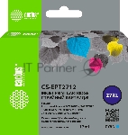 Картридж струйный Cactus CS-EPT2712 27XL голубой (17 мл) для Epson WorkForce WF-3620/3640/7110/7210
