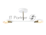 Светильник Ambrella light TR8222/2 WH/SB белый/бронза E27/2 max 40W 510*165*190