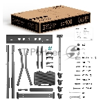 Стойка для телевизора ONKRON TS1991 черный 50"-100" макс.10кг напольный наклон