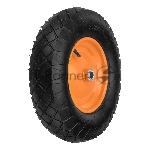 Колесо пневматическое 4.80/4.00-8 D390мм, подш. внут. диам. 20мм, длина оси 80мм Palisad