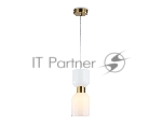 Светильник Ambrella light LH56091 BS/FR латунь/белый матовый E14 max 60W D120*1500