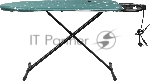 Гладильная доска Ника Haushalt P 120x40см рег.высот. черный/рисунок (HP1T/BE)