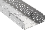 Лоток листовой перфорированный 300х100 L3000 сталь 1мм ИЭК CLP10-100-300-3