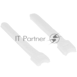 Хомуты-липучки Cablexpert на основе ленты Velcro VT-125x11WT 125 x 11 мм, белые (12 шт.)