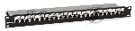 Патч-панель 19дюйм PP3-19-24-8P8C-C5E-SH-110D 1U 24 порта RJ45 полн. экран. кат.5e Dual IDC ROHS черный Hyperline 246037, вид 4