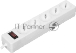 Сетевой фильтр Defender ES 99481 белый, 1.8 м, EURO, 5 розеток, 2200 Вт, вид 14