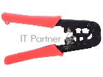 Инструмент Cablexpert T-568, обжимной универс. для вит.пары и тел.линии 