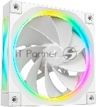 Вентилятор для корпуса Deepcool FL12R Wh Reverse ARGb 120х120x25 белый 4-pin 33.9дБ (R-FL12R-WHAPN1-G)
