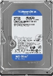 Жесткий диск HDD WD Blue 2Tb 7200rpm SATA 256Mb 3.5"