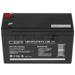 Батарея для ИБП CBR CBT-GP1270-F1 (12В 7А·ч), клеммы F1