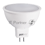 Лампа светодиодная JazzWay PLED-ECO-JCDR 5Вт 3000К теплый белый GU5.3 400лм 220-240В
