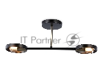 Светильник Ambrella light TR8225/2 BK/SB черный/бронза E27/2 max 40W 510*165*190